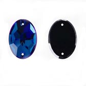 Varrható ovál 24x17 - CAPRI BLUE (243)